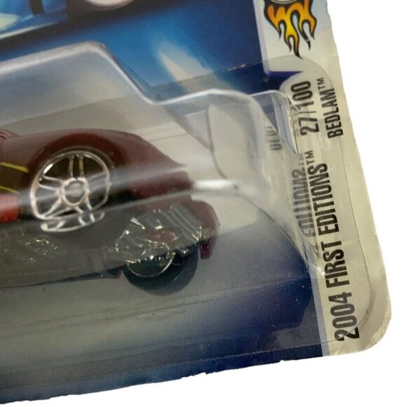 Hot Wheels 2004 First Editions Bedlam Red No 27 of 100 Collector 027 NEW - Picture 4 of 4